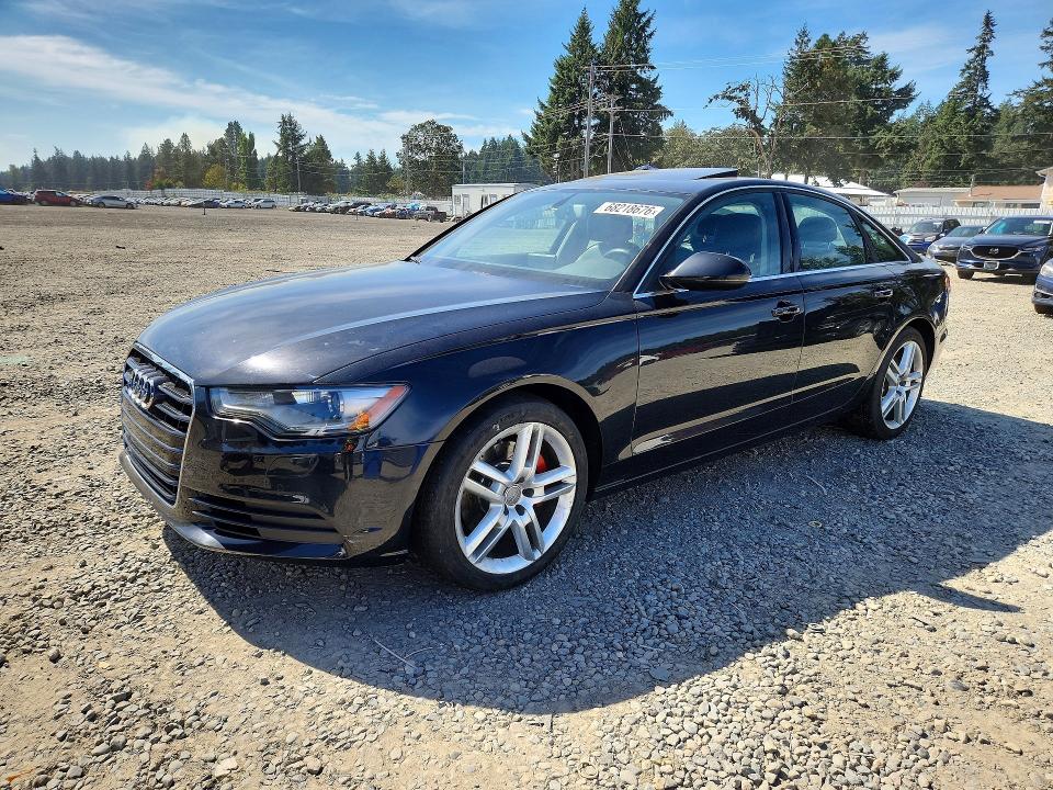 AUDI A6 2014 with VIN WAUGFAFC5EN022667 - Photo from auction