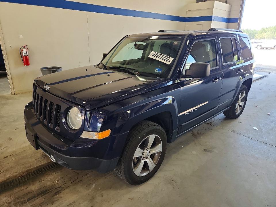 JEEP PATRIOT 2017 with VIN 1C4NJRFB7HD165192 - Photo from auction