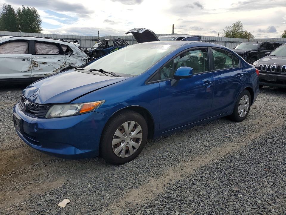 HONDA CIVIC 2012 with VIN 2HGFB2F50CH513060 - Photo from auction