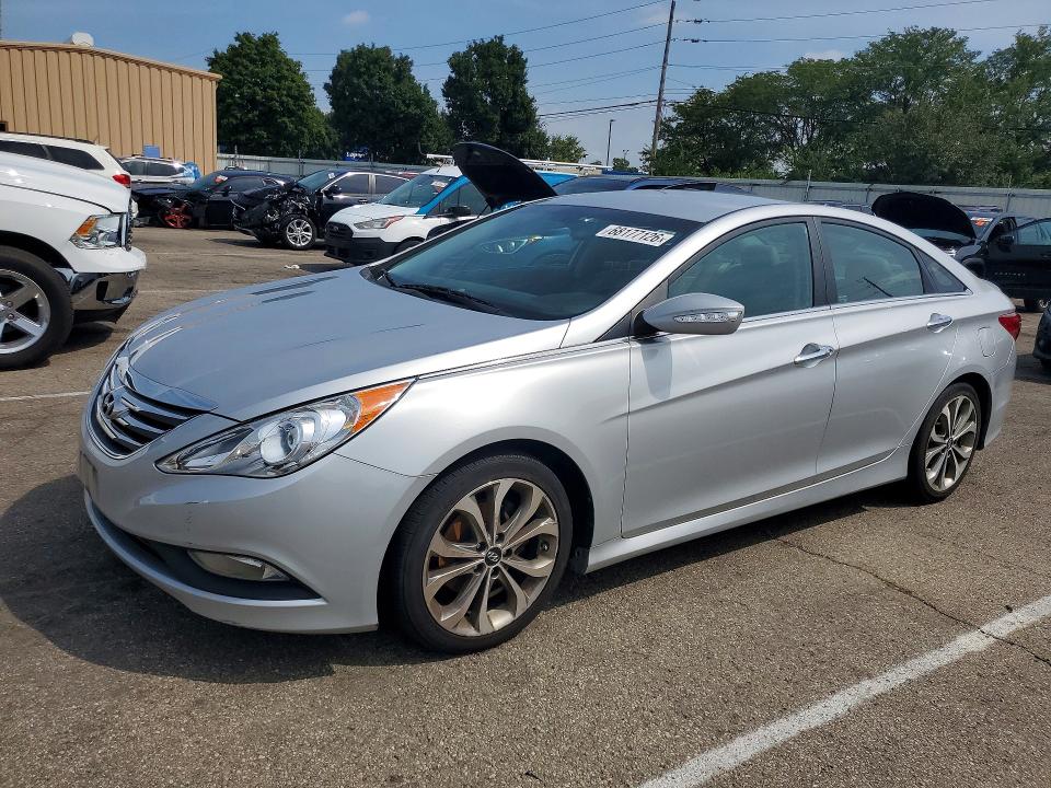 HYUNDAI SONATA 2014 with VIN 5NPEC4AC8EH868111 - Photo from auction