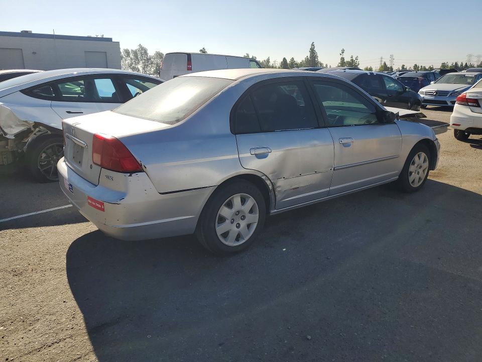 Photo 3 from auction – 2002 HONDA CIVIC with VIN 2HGES26732H604478
