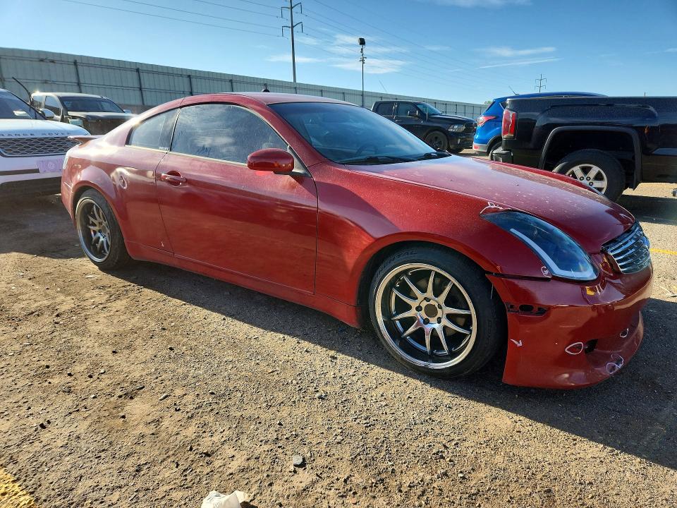 Photo 4 from auction – 2003 INFINITI G35 with VIN JNKCV54E63M207909