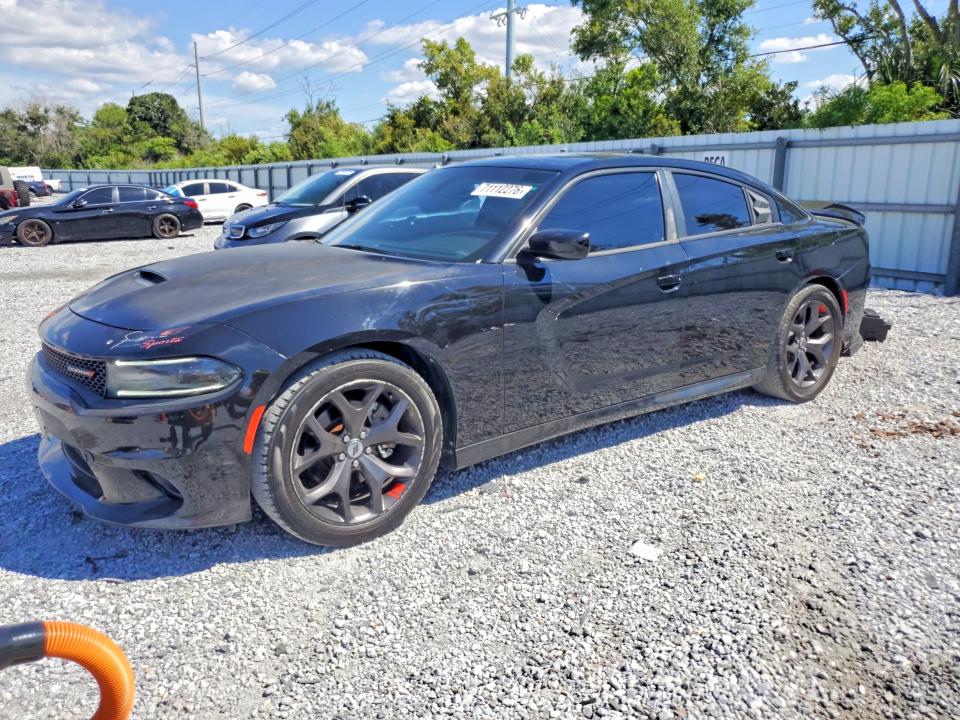 DODGE CHARGER 2019 with VIN 2C3CDXCT6KH588070 - Photo from auction