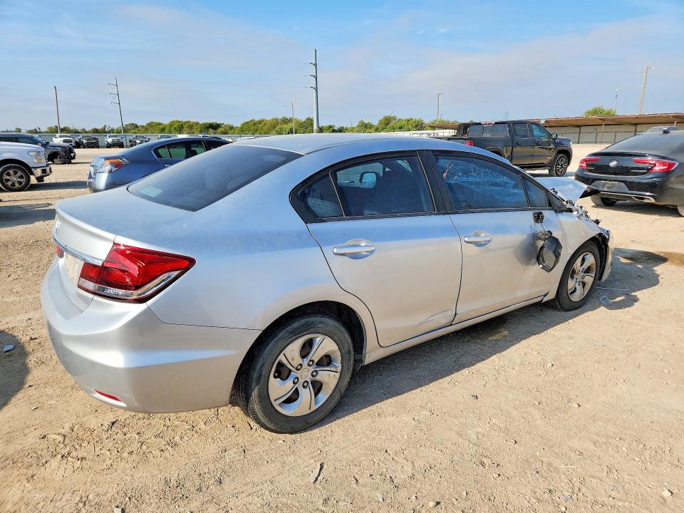 Photo 3 from auction – 2013 HONDA CIVIC with VIN 2HGFB2F56DH569442