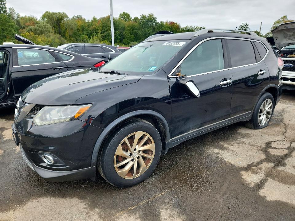 NISSAN ROGUE 2014 with VIN 5N1AT2MV5EC823666 - Photo from auction