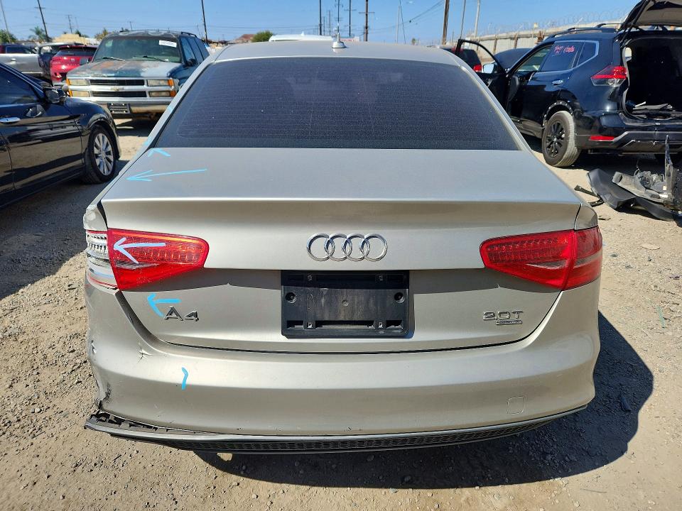 Photo 6 from auction – 2014 AUDI A4 with VIN WAUBFAFL8EN037206