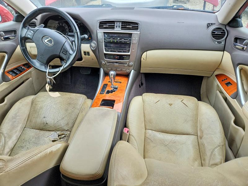 Photo 8 from auction – 2009 LEXUS IS 250 with VIN JTHBK262892087587
