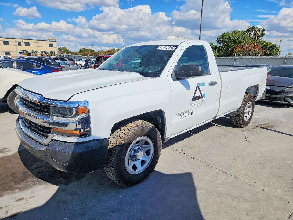 Photo 1 from auction – 2018 CHEVROLET SILVERADO with VIN 1GCNCNEC0JZ375297