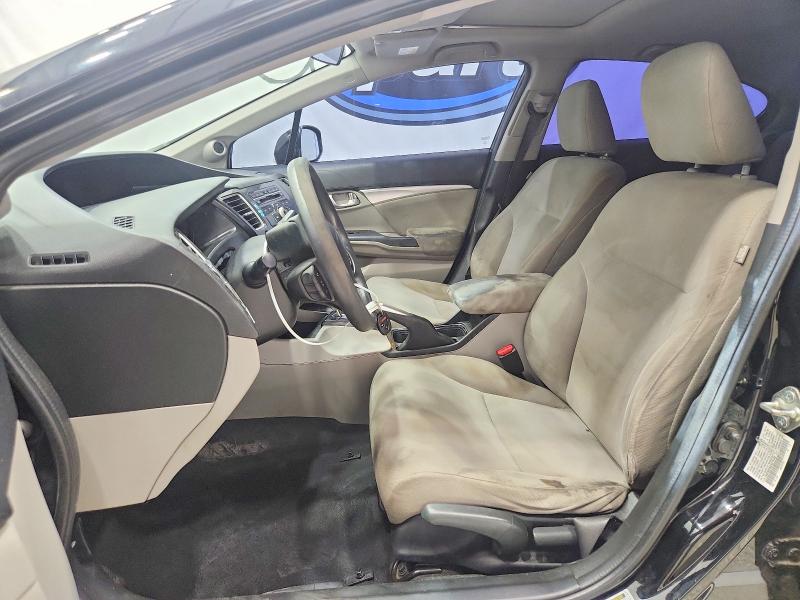 Photo 7 from auction – 2013 HONDA CIVIC with VIN 19XFB2F84DE279740