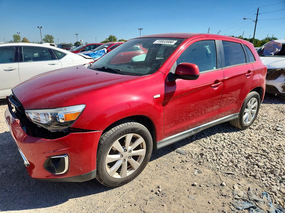 Снимка 1 от търг – 2015 MITSUBISHI OUTLANDER SPORT с VIN 4A4AP3AU8FE051723