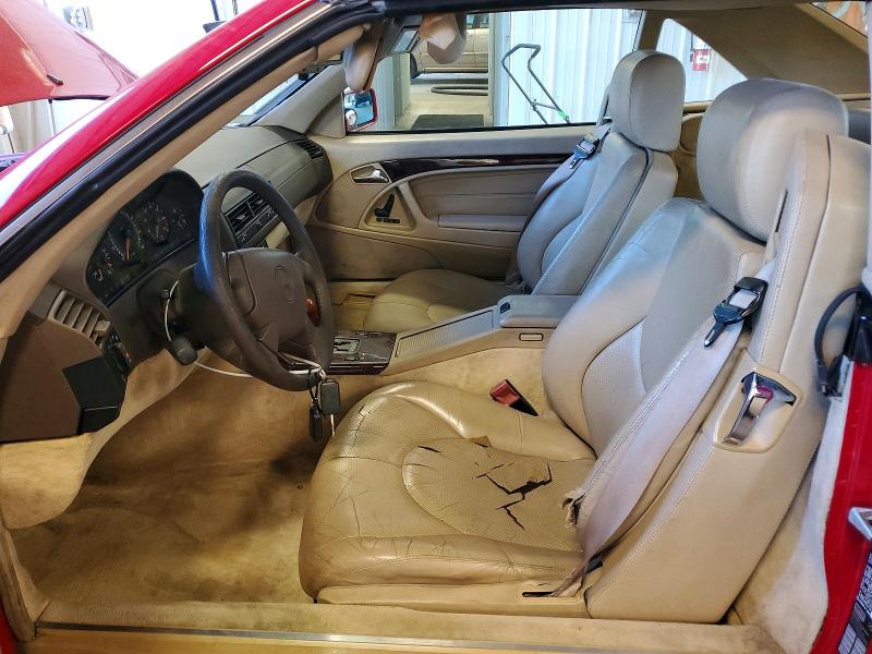Photo 7 from auction – 1996 MERCEDES-BENZ SL with VIN WDBFA67F7TF129406