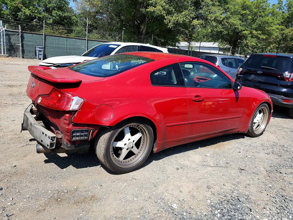 Photo 3 from auction – 2004 INFINITI G35 with VIN JNKCV54E34M806364