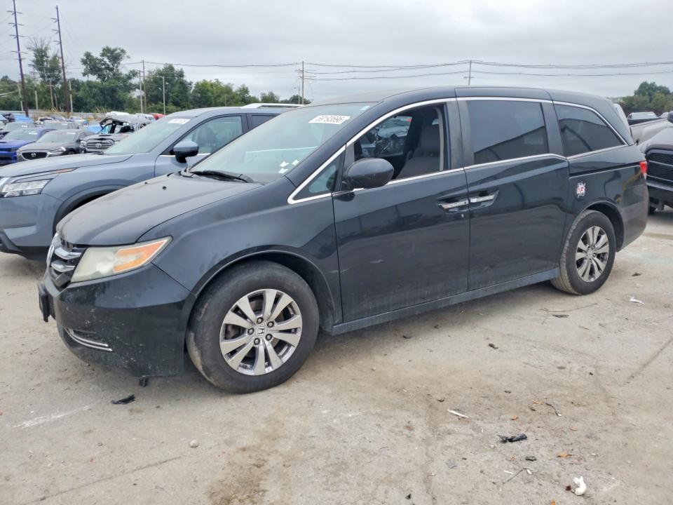 HONDA ODDYSSEY 2017 with VIN 5FNRL5H36HB006196 - Photo from auction