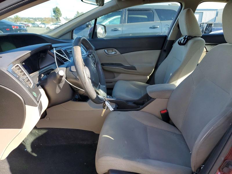Photo 7 from auction – 2013 HONDA CIVIC with VIN 19XFB2F56DE236877