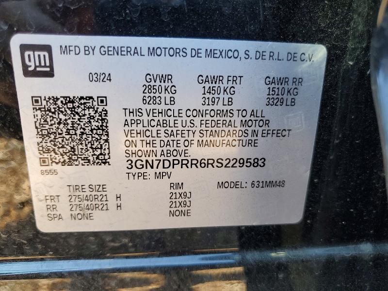 Photo 14 from auction – 2024 CHEVROLET EQUINOX with VIN 3GN7DPRR6RS229583