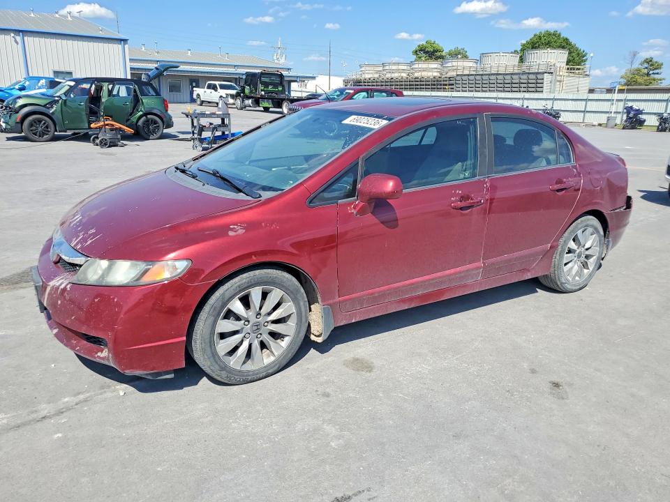 HONDA CIVIC 2009 с VIN 19XFA16809E040223 - Снимка от търг