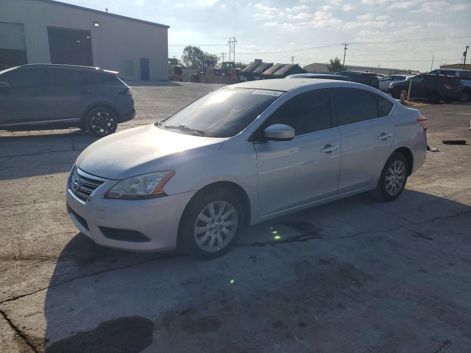 NISSAN SENTRA 2013 with VIN 3N1AB7AP5DL709554 - Photo from auction
