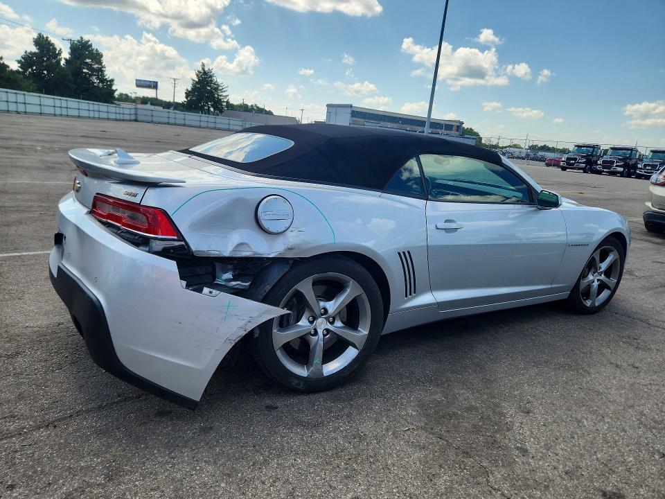 Photo 3 from auction – 2014 CHEVROLET CAMARO with VIN 2G1FJ3DJ9E9188552