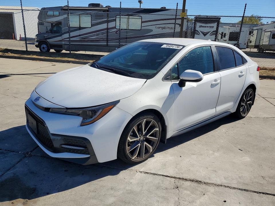Снимка 1 от търг – 2020 TOYOTA COROLLA с VIN 5YFS4RCE8LP025599
