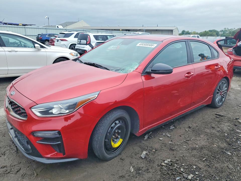 KIA FORTE 2021 with VIN 3KPF44AC2ME309044 - Photo from auction