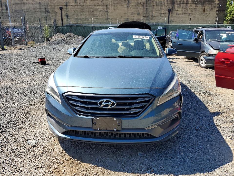 Photo 5 from auction – 2017 HYUNDAI SONATA with VIN 5NPE34AF9HH474132