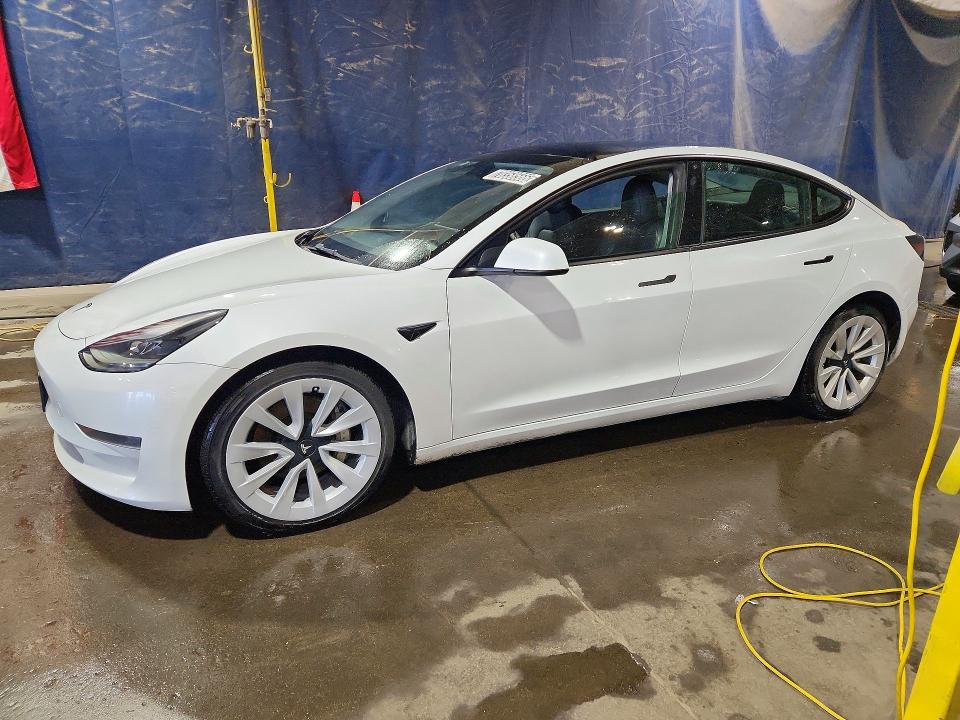 TESLA MODEL 3 2023 with VIN 5YJ3E1EA0PF450782 - Photo from auction