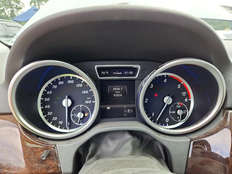 Photo 9 from auction – 2013 MERCEDES-BENZ ML with VIN 4JGDA2EB1DA255854