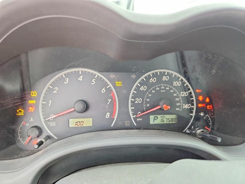 Photo 9 from auction – 2009 TOYOTA COROLLA with VIN JTDBL40E399027687