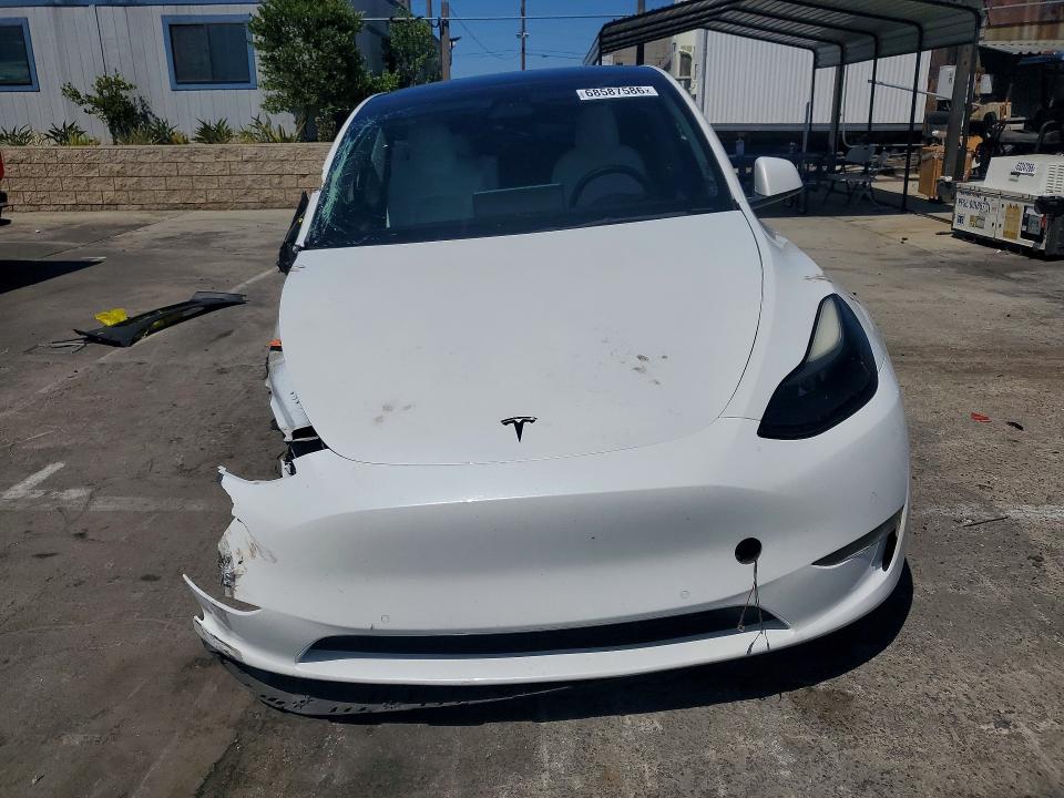 Photo 5 from auction – 2022 TESLA MODEL Y with VIN 7SAYGDEF8NF407014