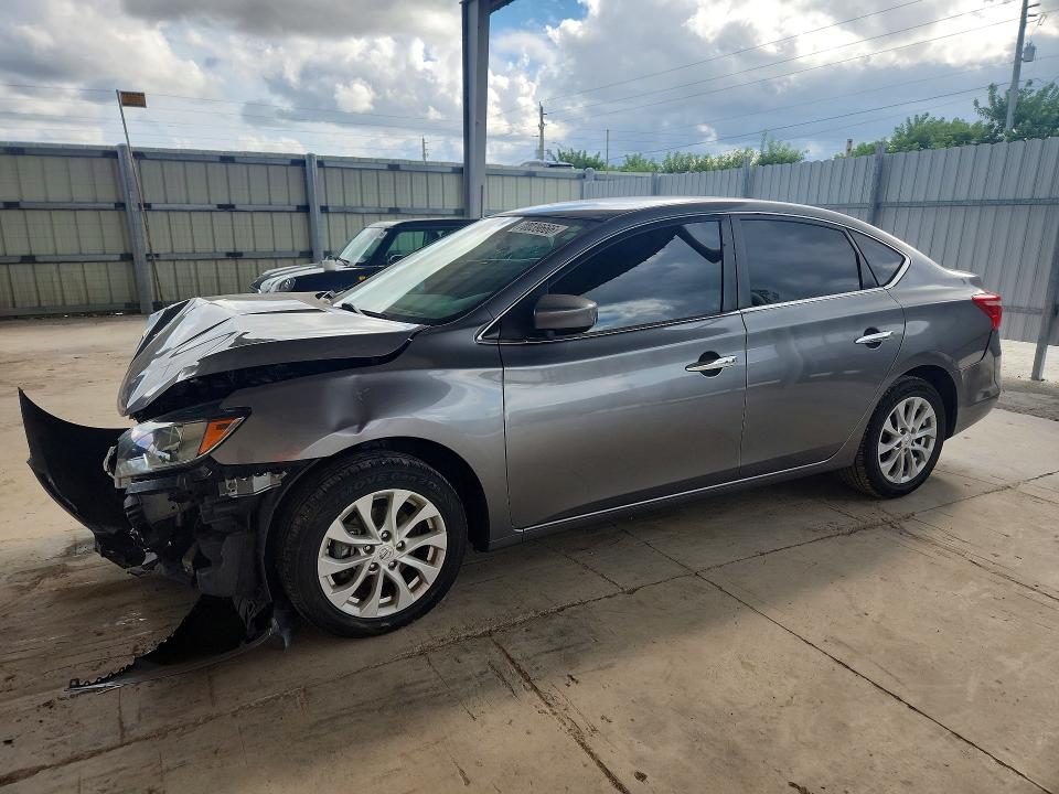 NISSAN SENTRA 2019 с VIN 3N1AB7AP1KY426553 - Снимка от търг