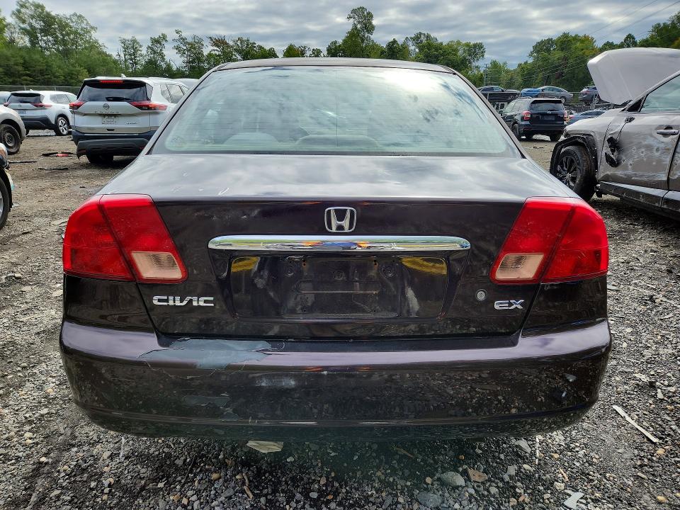 Photo 6 from auction – 2001 HONDA CIVIC with VIN 2HGES165X1H511271
