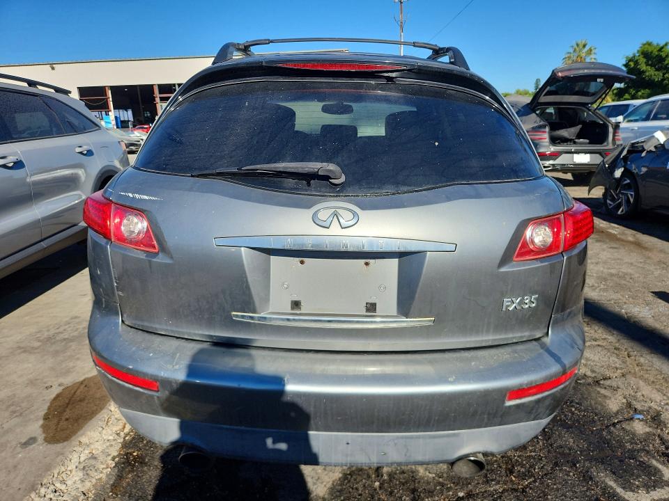 Photo 6 from auction – 2004 INFINITI FX35 with VIN JNRAS08W74X213287