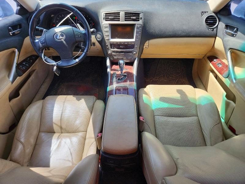 Photo 8 from auction – 2008 LEXUS IS 250 with VIN JTHBK262285059605