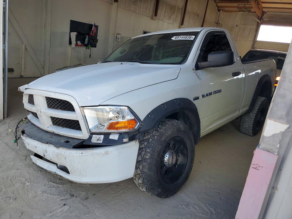 DODGE RAM 1500 2012 с VIN 3C6JD7AT1CG124635 - Снимка от търг