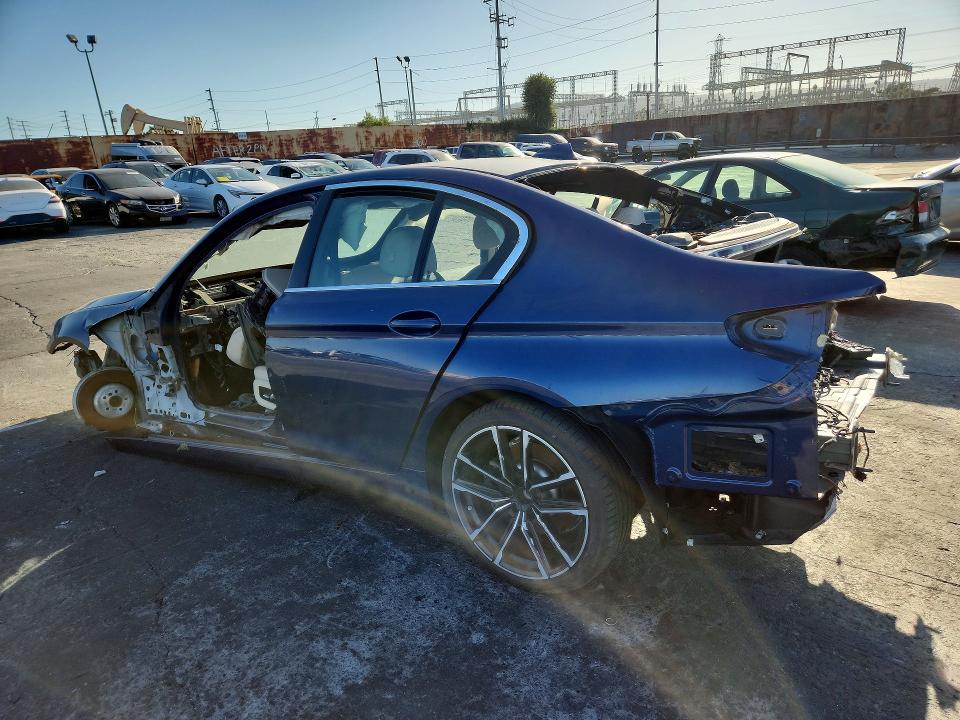 Photo 2 from auction – 2022 BMW 530 with VIN WBA53BH08NWX44802