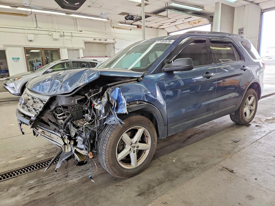 FORD EXPLORER 2018 with VIN 1FM5K8B83JGB57530 - Photo from auction