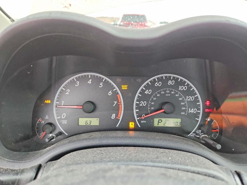 Photo 9 from auction – 2012 TOYOTA COROLLA with VIN 2T1BU4EE0CC818105
