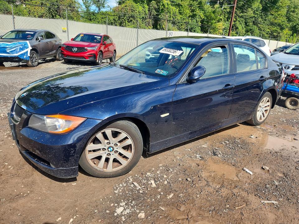 BMW 325 2006 с VIN WBAVB13596KX49127 - Снимка от търг