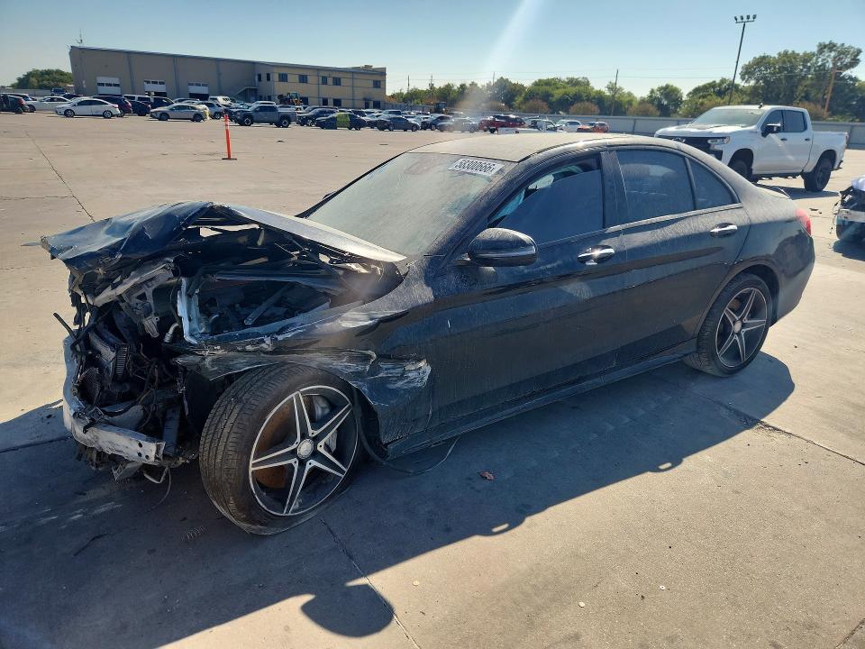 MERCEDES-BENZ C 2016 с VIN 55SWF6EB1GU146455 - Снимка от търг