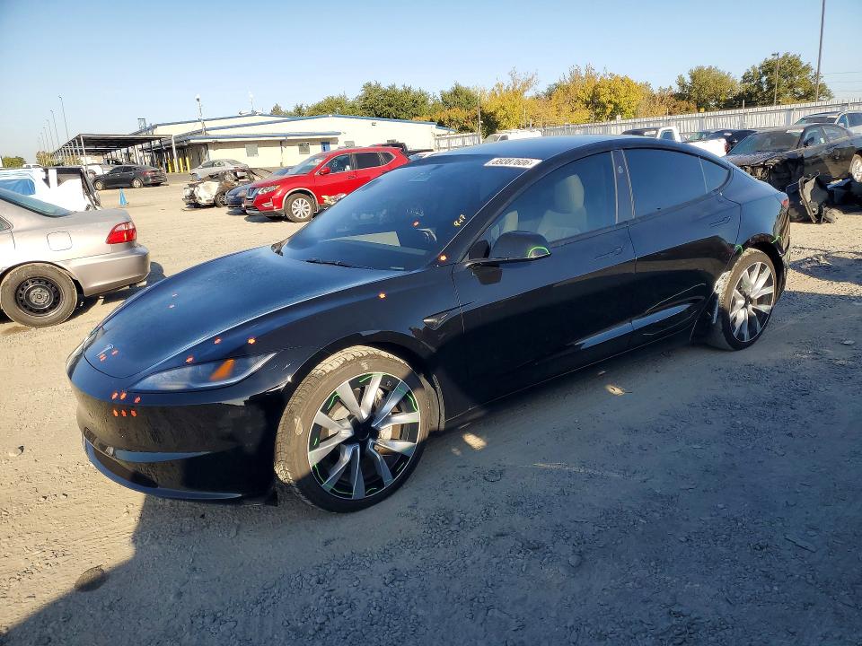 TESLA MODEL 3 2024 с VIN 5YJ3E1EA9RF847555 - Снимка от търг