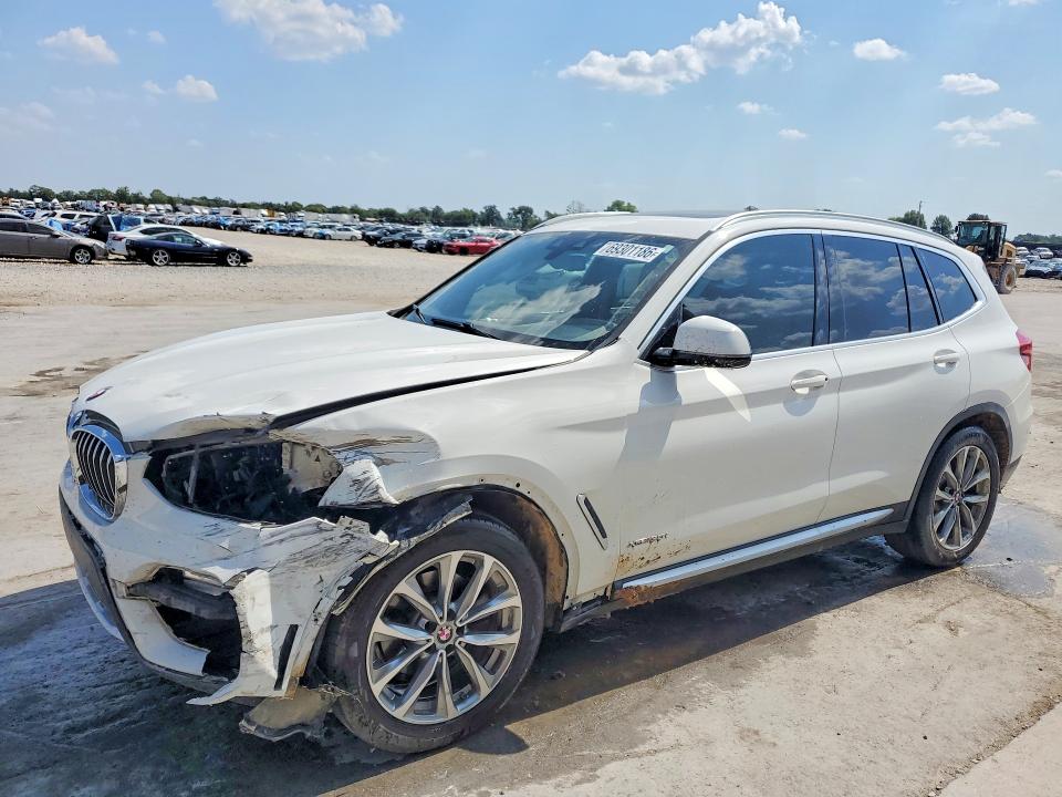 BMW X3 2018 with VIN 5UXTR9C55JLD58663 - Photo from auction