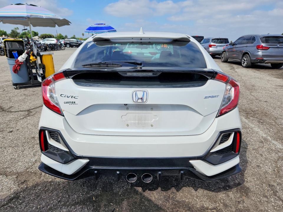 Photo 6 from auction – 2020 HONDA CIVIC with VIN SHHFK7H42LU402255