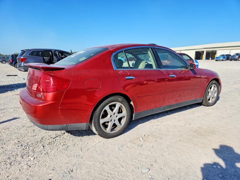 Photo 3 from auction – 2003 INFINITI G35 with VIN JNKCV51E03M304429