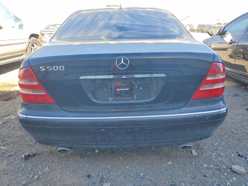 Photo 6 from auction – 2002 MERCEDES-BENZ S with VIN WDBNG75J92A287023