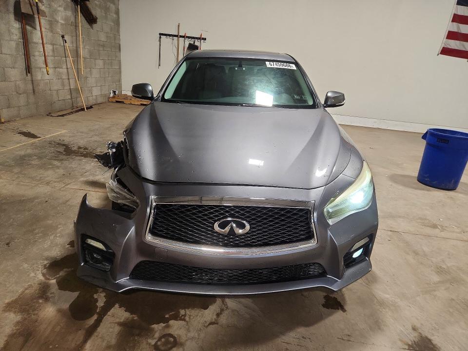 Photo 5 from auction – 2014 INFINITI Q50 with VIN JN1BV7AR8EM706278
