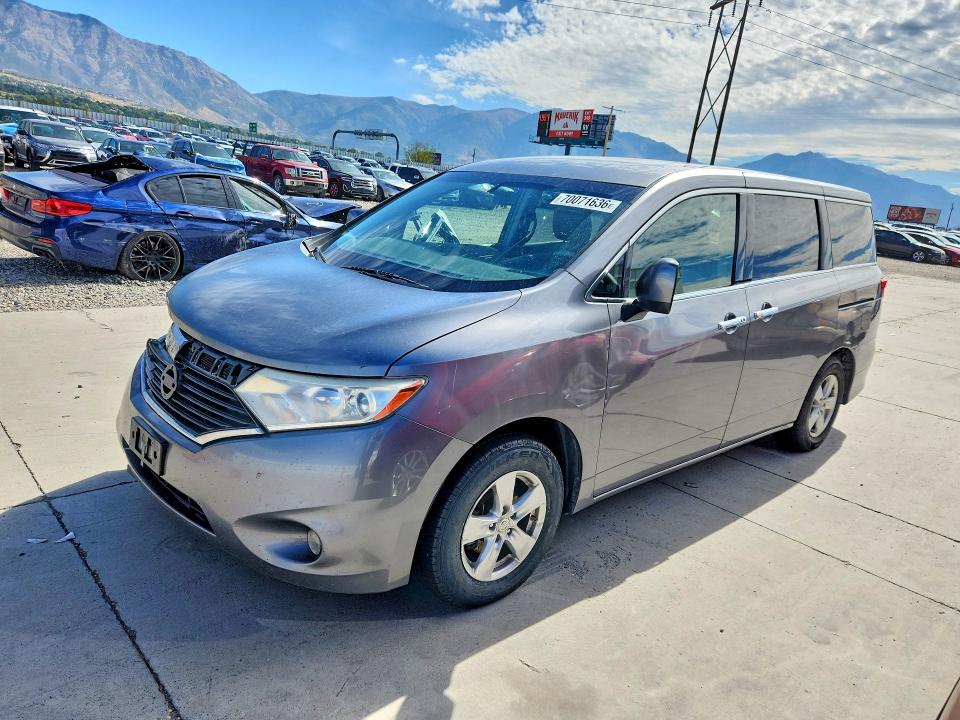 NISSAN QUEST 2015 with VIN JN8AE2KP6F9129333 - Photo from auction