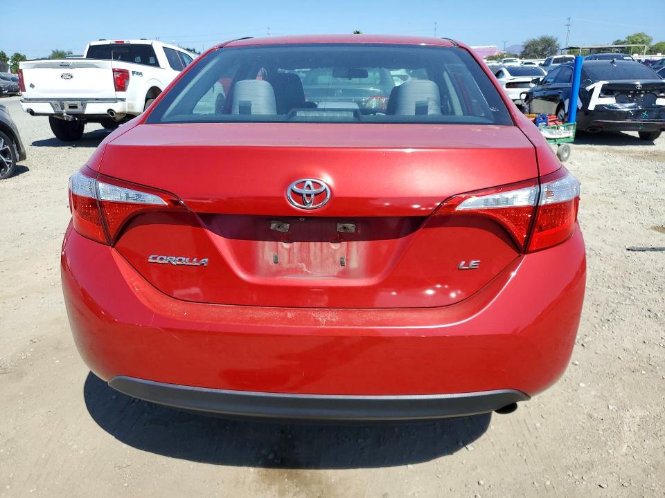 Снимка 6 от търг – 2015 TOYOTA COROLLA LE с VIN 5YFBURHE9FP255178