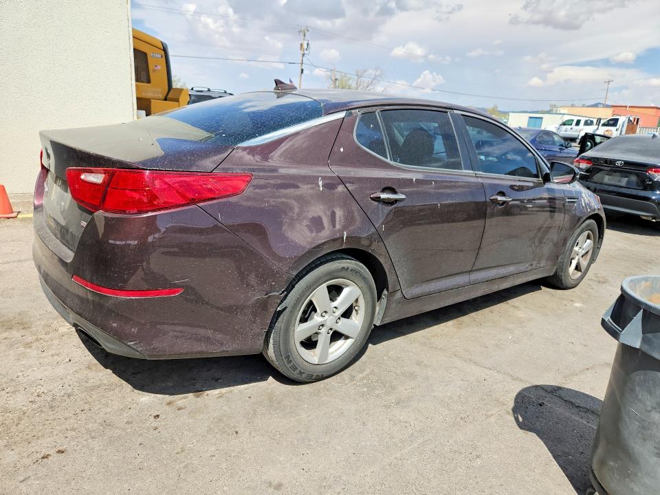Photo 3 from auction – 2015 KIA OPTIMA with VIN 5XXGM4A74FG401242