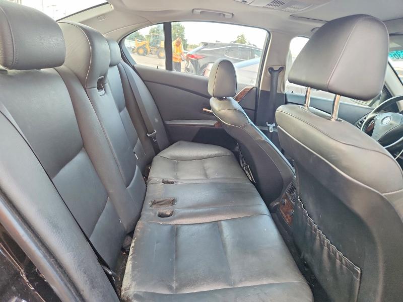 Photo 10 from auction – 2005 BMW 525 with VIN WBANA53505B863090