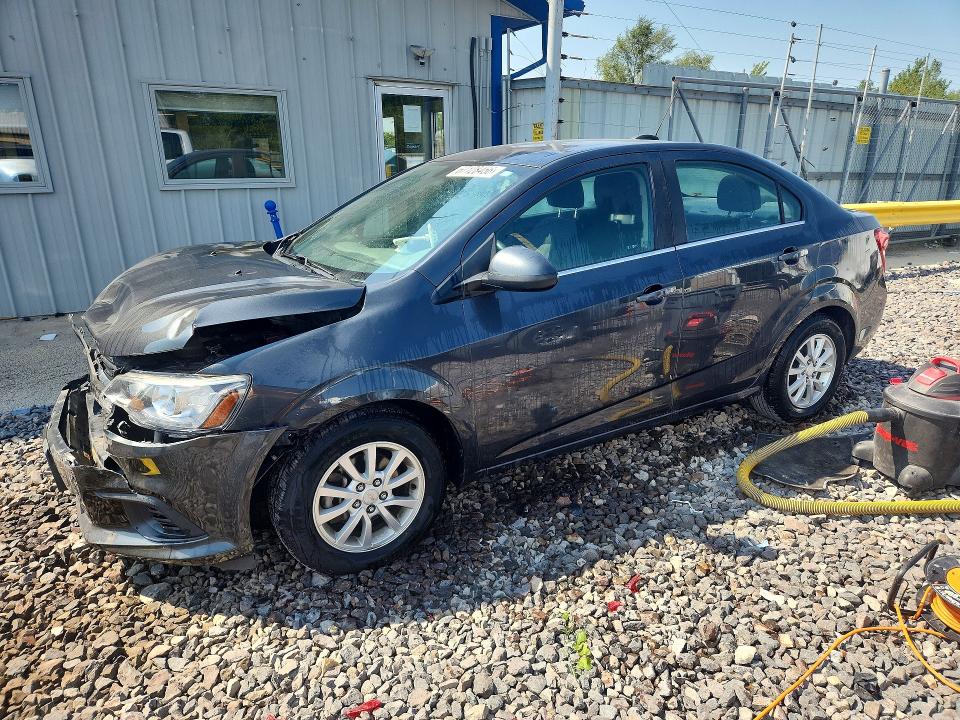 CHEVROLET SONIC 2018 with VIN 1G1JD5SH0J4139296 - Photo from auction